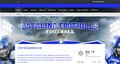 Desktop Screenshot of cfhsfalconfootball.org